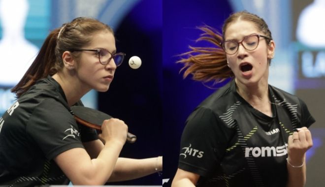 Tenis de masă / Bianca Mei-Roşu, aur în proba de dublu feminin la Europenele Under-21
