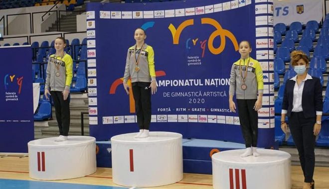 Medalii în toate finalele! Naţionalele de gimnastică, dominate de CS Farul Constanţa - medalii-1606061857.jpg