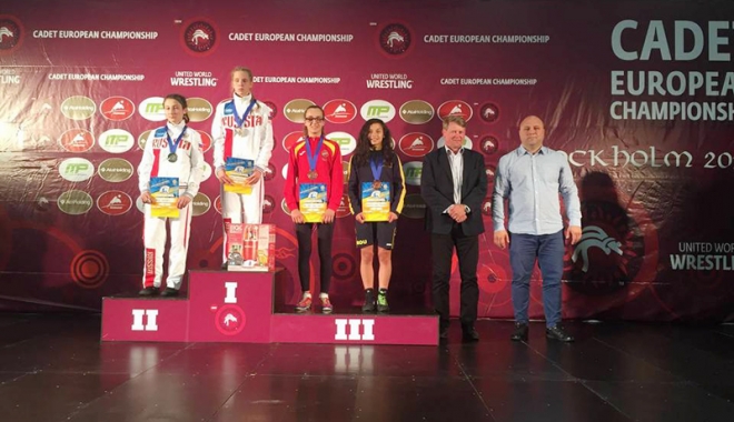 Medalii pentru cadetele României, la Campionatul  European de lupte - medalii1-1469205032.jpg