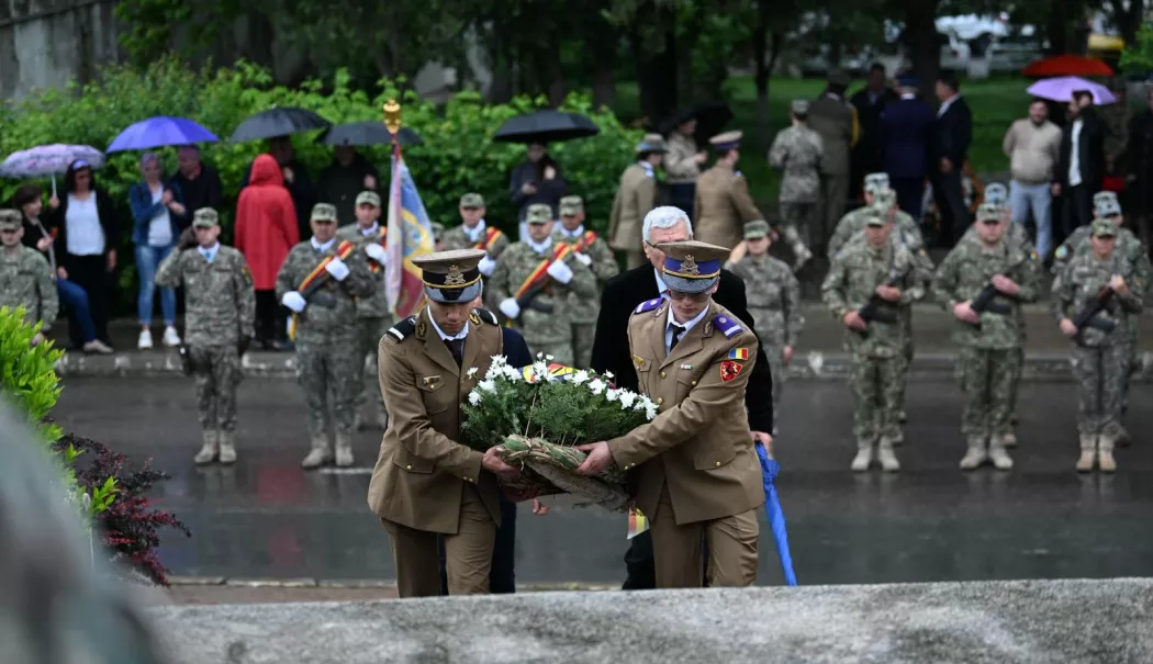 Ziua Eroilor, marcată la Medgidia prin ceremonie militară și religioasă
