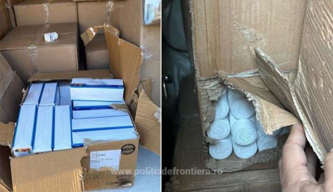 Poliţia de Frontieră. Peste 17.000 de cutii cu medicamente susceptibile a fi contrafăcute, depistate - medicamente-1679304563.jpg