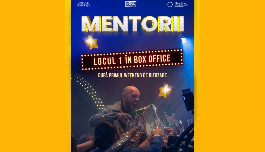 Comedia MENTORII, pe locul 1 în box office-ul românesc după primul weekend în cinema - mentorii-locul-1-in-box-office-1741094656.jpg