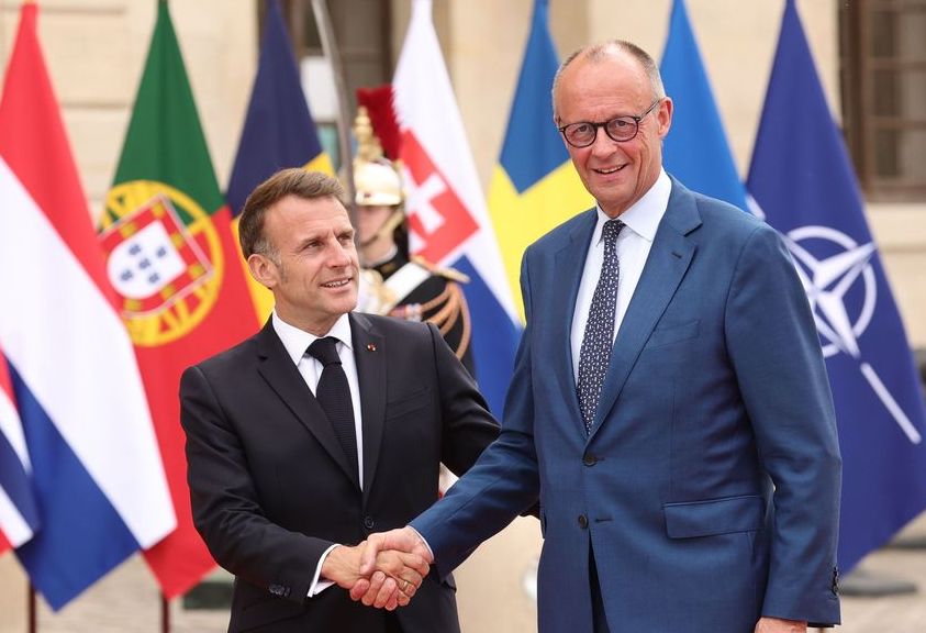 Foto - Merz promite că va colabora cu orice lider care va câștiga alegerile prezidențiale din Franța în 2027