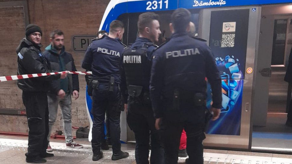 Tentativă de suicid la metrou. Circulația trenurilor reorganizată - metroupolitiasuicid-1747392354.jpg