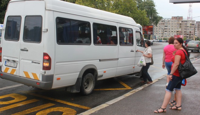 Microbuzele maxi-taxi din Constanța - 
