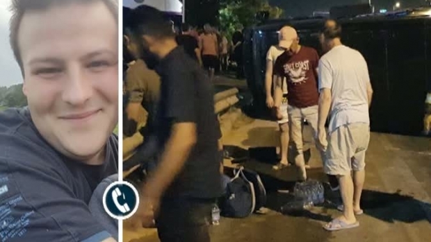 Microbuz plin cu români, răsturnat în Turcia - microbuzrasturnat57607800-1528891747.jpg