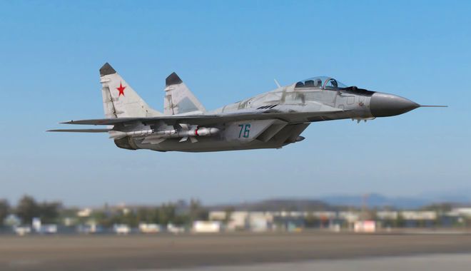 Un avion militar MiG-29 s-a prăbușit. Pilotul a murit - mig29fulcrumrussianairforce3dmod-1530866404.jpg