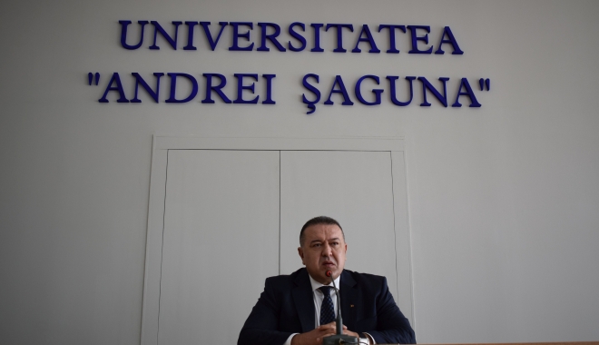 Președintele Camerei de Comerț, Mihai Daraban a susținut o conferință la Universitatea 