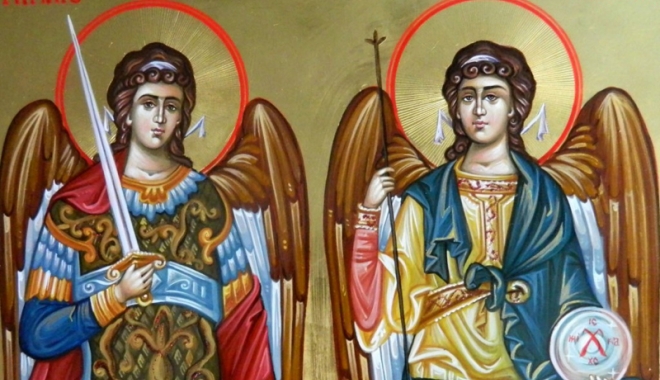 Sfinții Arhangheli Mihail și Gavriil, sărbătoriți de creștini ortodocși - mihailsigavriil-1509982090.jpg