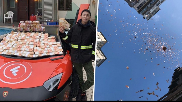 Un milionar a aruncat cu bani de la etajul 8 al unui bloc dintr-un cartier sărac - milionarcontroversat08006700-1545150635.jpg
