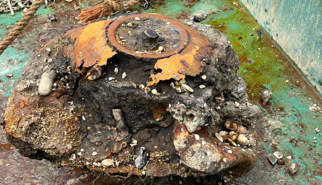 Remorcherul militar „Grozavul”, misiune de distrugere a unei mine din Al Doilea Război Mondial