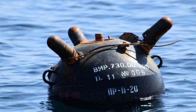 Operaţiune de amploare pentru înlăturarea minelor din Marea Neagră