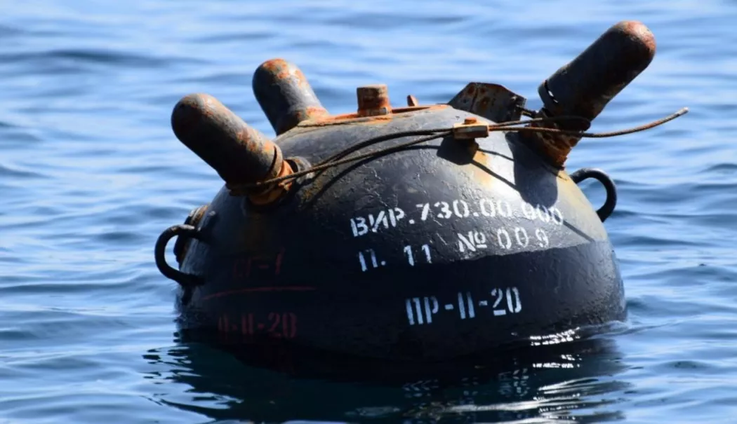 Alertă pe litoral! Mină marină descoperită între Vama Veche și 2 Mai - mina-marina-1780501254.webp