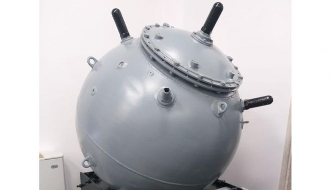 Mină din Al Doilea Război Mondial, expusă la Muzeul Marinei Române - mina22-1626457599.jpg