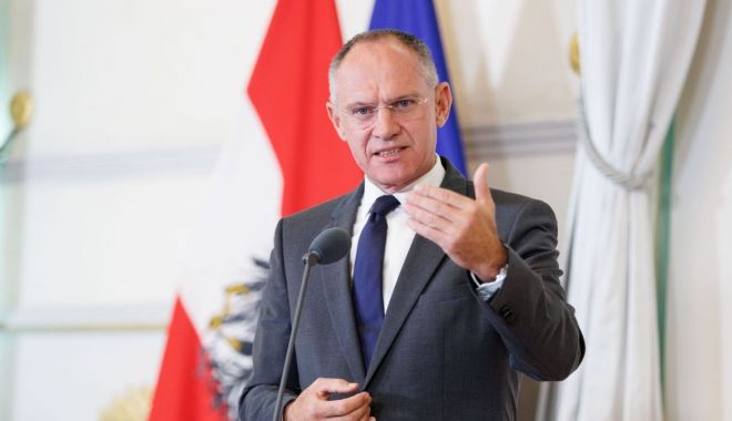 Ministrul austriac care s-a opus aderării României la Spațiul Schengen vine în România