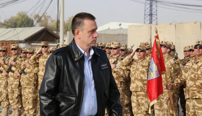 Ministrul Apărării, vizită de lucru  la baza din Kandahar. 