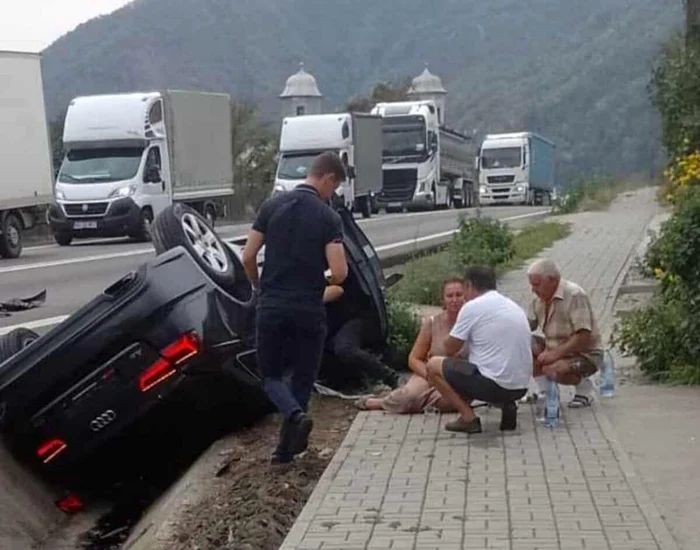 Ministrul Familiei, Natalia Intotero, mulțumește celor care au intervenit la locul accidentului