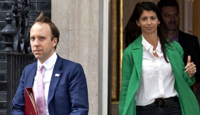 THE SUN  - Ministrul Sănătății din Marea Britanie a demisionat după ce a fost prins sărutând o consilieră - ministrusanatatii-1624796440.jpg