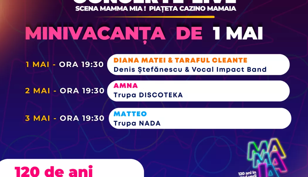 Valuri de distracție la Mamaia în Minivacanța de 1 Mai 2026. Se dă startul unui sezon estival spectaculos! - minivacanta-de-1-mai--program-pi-1776414744.webp