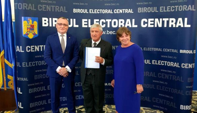 Mircea Diaconu și-a depus candidatura la BEC. 