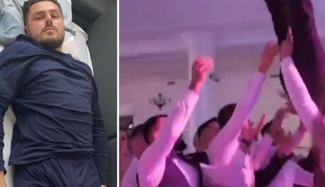 Povestea tragică a mirelui aruncat în sus și scăpat din brațe de prieteni