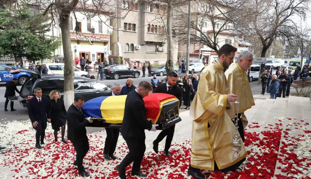 Moment de adio pentru o legendă. Mircea Lucescu, înmormântat cu onoruri militare și emoție națională