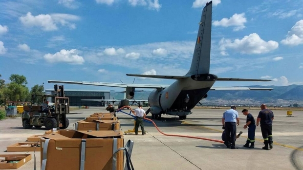 Comandantul Aeronavei C-27 J Spartan: A fost o surpriză pentru noi să vedem amploarea evenimentelor din Grecia - mm-1532637517.jpg