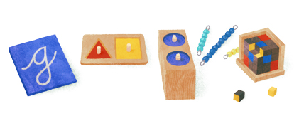 Logo Google, dedicat Mariei Montessori - montessorihp-1346398455.jpg