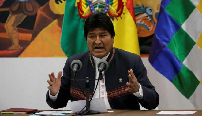Morales vrea să creeze miliții armate dacă se va întoarce în Bolivia - morales-1578947273.jpg