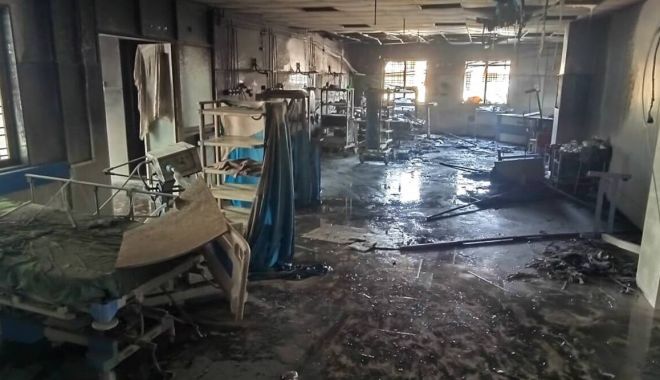 Incendiu la secția ATI a unui spital din India: Zece morți, mai mulți răniți - morti-1636202259.jpg