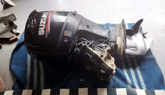 Motor de barcă furat din Suedia, găsit de polițiștii de frontieră - motordebarca-1636625860.jpg
