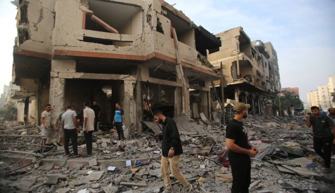 350 de români sunt încă în Fâșia Gaza. MAE: „Situația de securiate nu a permis evacuarea, dar căutăm soluții”