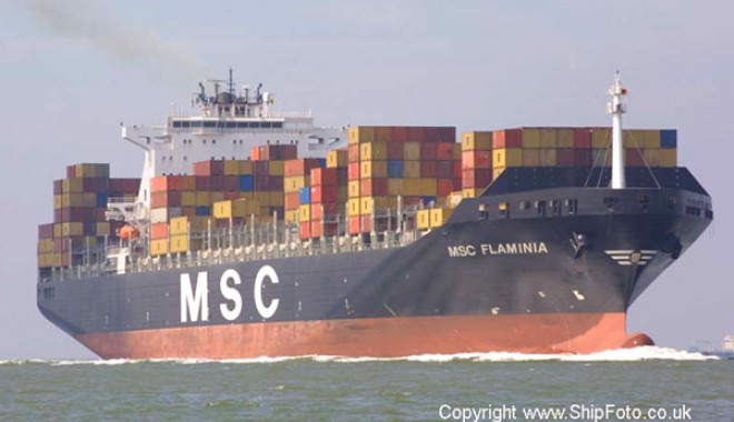 Incendiu la bordul navei MSC Flaminia, în mijlocul Atlanticului - mscflaminia29aug2002-1342362798.jpg
