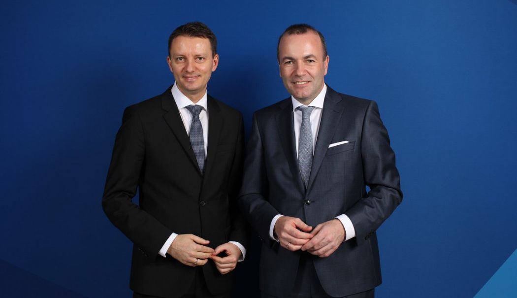 Manfred Weber şi Siegfried Mureşan, realeşi în echipa de conducere a Grupului PPE - muresanweber-1718806578.jpg