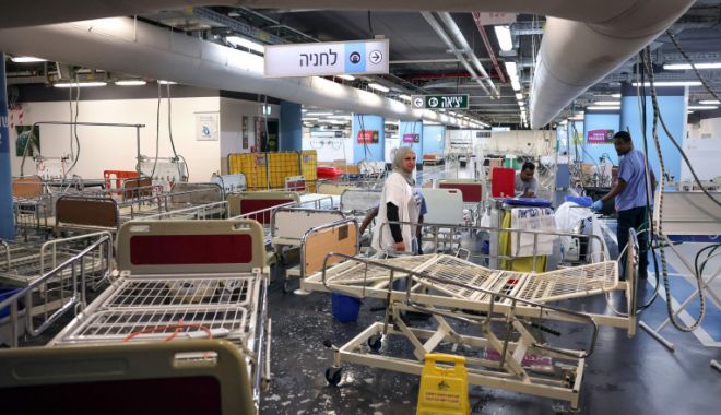 Israelul a amenajat în nordul țării cel mai mare spital subteran cu 2.000 de paturi