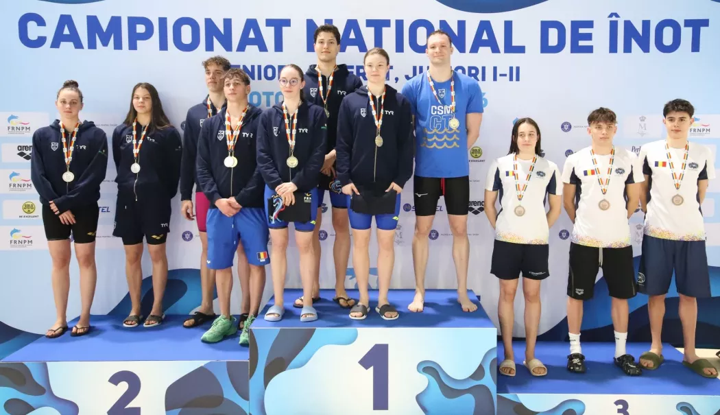 Ștafetele constănțene, pe podiumul Campionatelor Naționale de natație - natatie-1777031133.webp