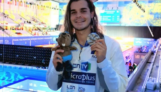Nataţie / Robert Glinţă, medalie de argint la Campionatele Europene de la Budapesta - natatieglinta-1621411838.jpg