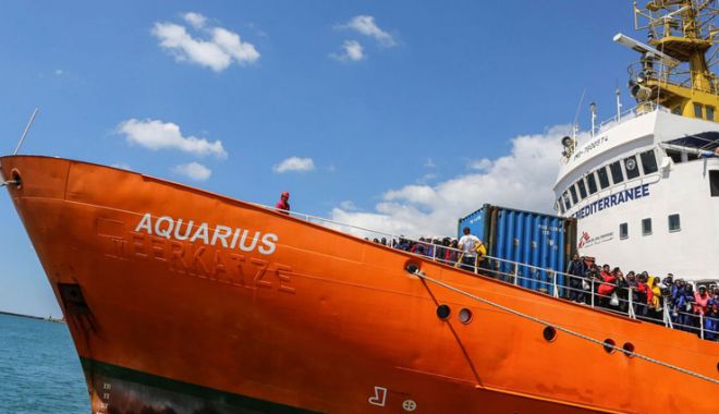 Nava umanitară Aquarius, probleme cu justiția italiană - nava-1542727701.jpg