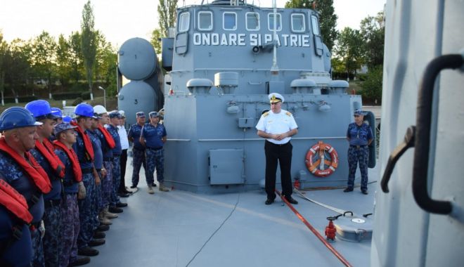 Trei nave militare românești, la exercițiul 