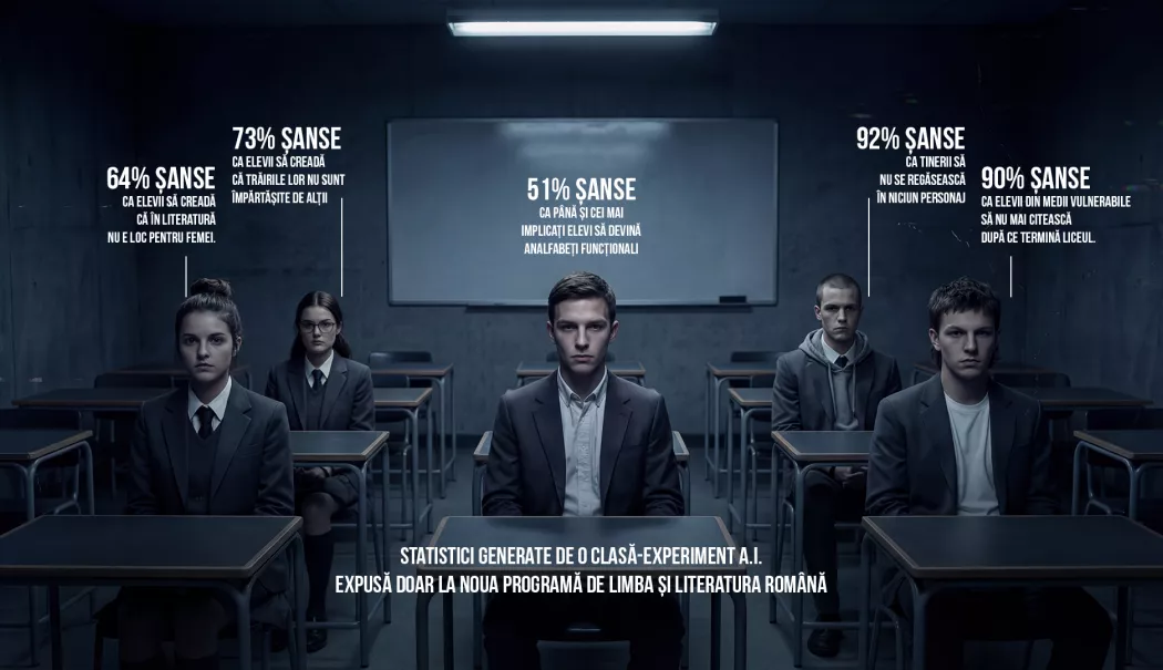 Editura Nemira lansează un experiment A.I. care arată cum i-ar putea afecta pe adolescenți noua programă pentru pentru limba și literatura română propusă de Ministerul Educației și Cercetării - nemira--experimentesuat-1765546473.webp