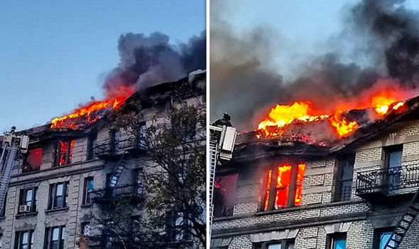 INCENDIU puternic în New York. Peste 200 de pompieri au intervenit - newyorkfire881038-1510989270.jpg