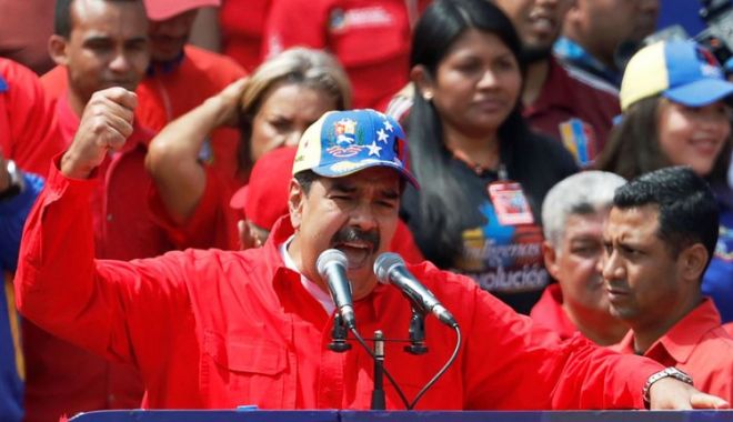 Nicolas Maduro denunță 
