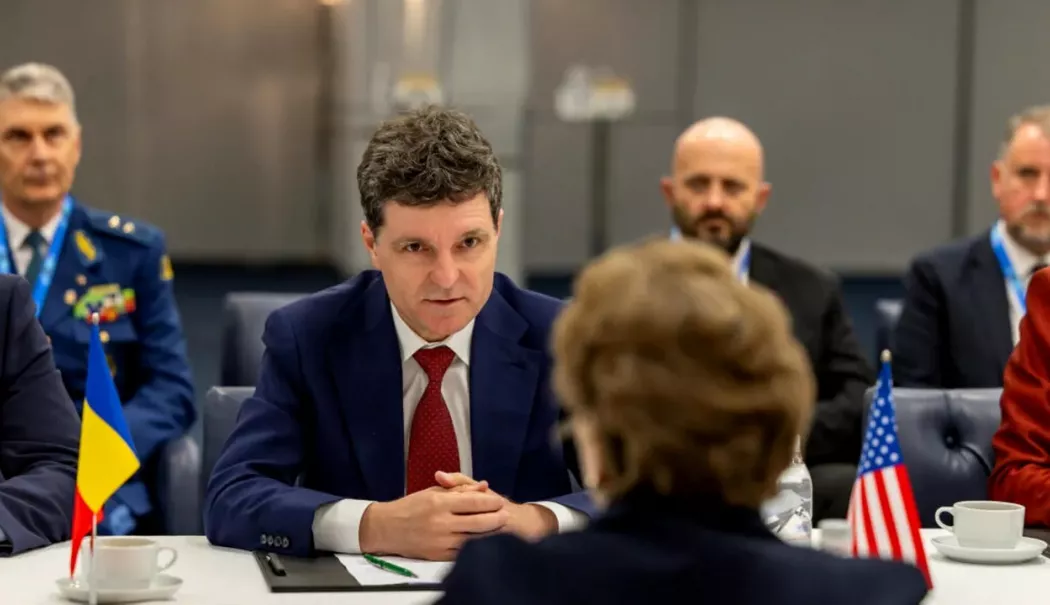 Foto - Nicușor Dan: România devine membru fondator al viitoarei Bănci pentru Apărare