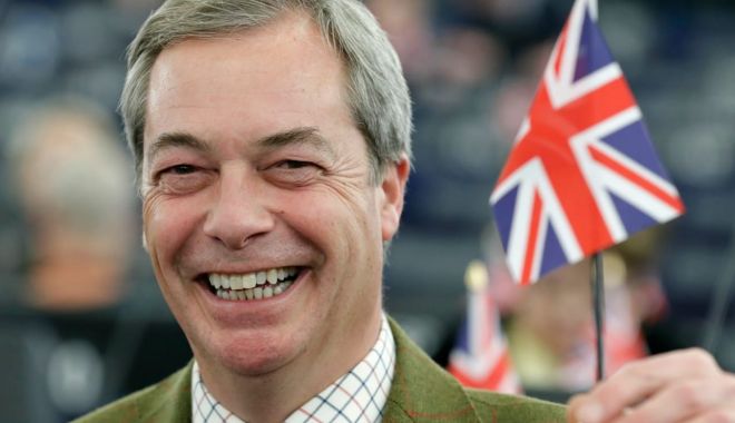 Nigel Farage plănuiește o petrecere de celebrare a Brexitului pe 31 ianuarie - nigel-1578229665.jpg