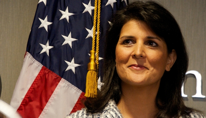 Ambasadoarea lui Trump la ONU spune că alungarea lui Assad este o prioritate pentru SUA - nikkihaley-1491739509.jpg
