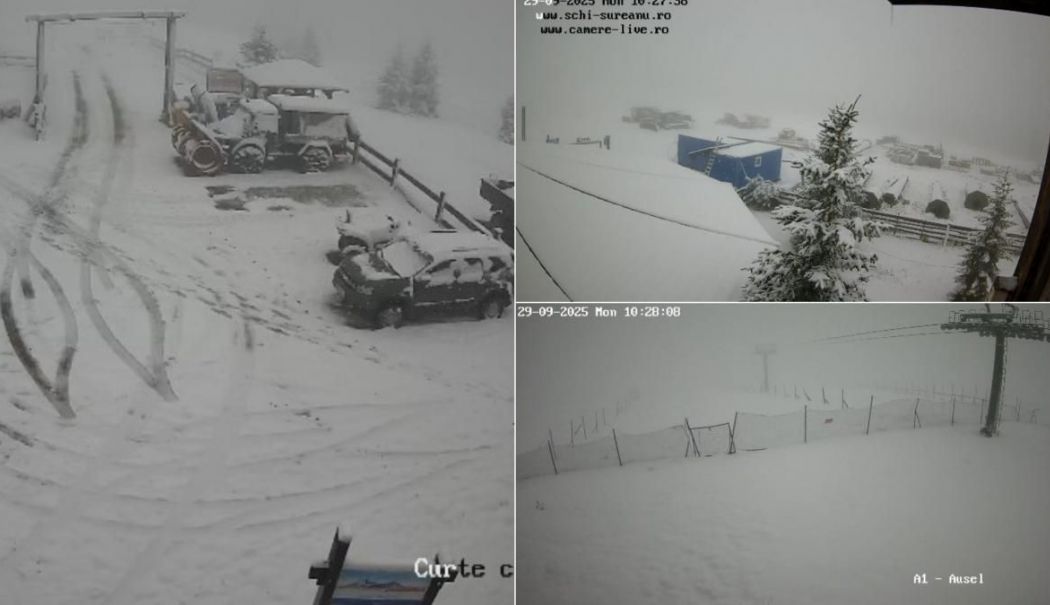 Ninge abundent în mai multe zone din țară. Stratul de zăpadă ajunge la 10 cm - ninsoare-1759131795.jpg