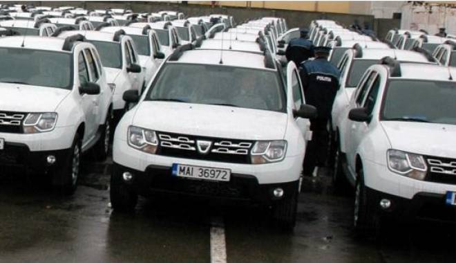 Noile mașini de poliție, Dacia Duster, au fost distribuite în țară - noilemasinidepolitie1-1416751977.jpg