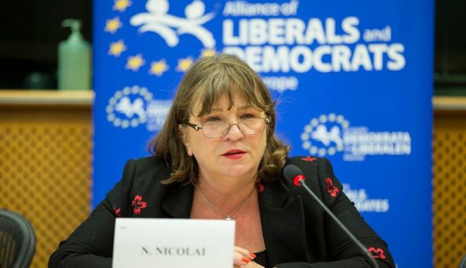 Norica Nicolai susține că ALDE a obținut 15% la alegeri, dar a fost furată - norica-1566400695.jpg