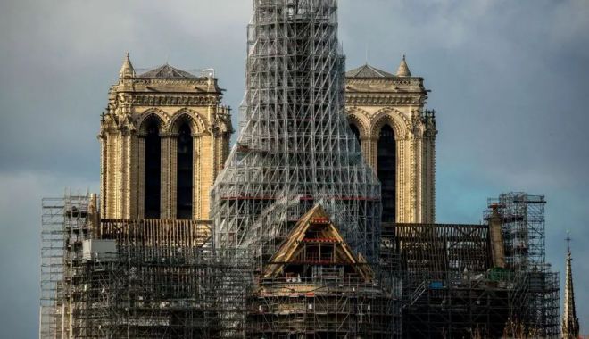 Reconstrucția Notre Dame intră în linie dreaptă. Când are loc deschiderea - notredameparis2-1703527950.jpg