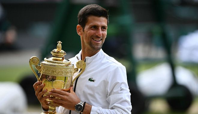 Novak Djokovic, câștigătorul de la Wimbledon, mărturisire emoționantă: 'Când eram copil îmi făceam trofee în camera mea...' - novakdjokovic071419gettyftr1dbdq-1563172411.jpg